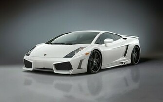 White Lamborghini Murcielago Wallpaper