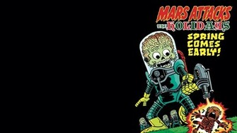 Mars Attacks Computer Wallpaper Desktop Hintergrund Id