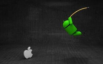 Android Vs Apple Wallpaper