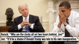 Hilarious Memes Imagine Joe Biden Pranking Incoming President