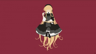 Victorique De Blois Minimalist Wallpaper