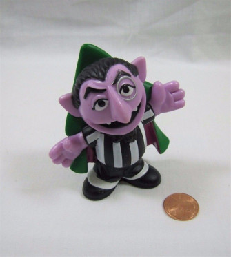 Muppets Sesame Street Count Von Pvc Figurine Cake Topper