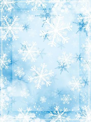 Fully Beautiful Snowflake Background