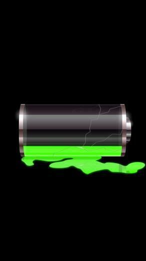 Broken Battery iPhone Plus And Wallpaper