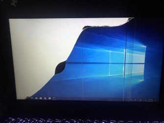 Solved Broken Screen Dell Community