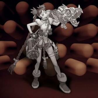 Jinx Skin Firecracker Bumped