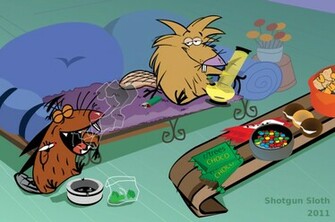 Angry Beavers Wallpaper Love Trees By