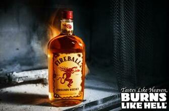 Fireball Whiskey Wallpaper On