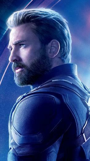 Wallpaper Avengers Infinity War Captain America Chris Evans 8k