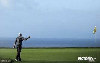 American Golfer Nike Athlete Tiger Woods Captures His