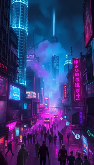 Best Cyberpunk City Wallpaper