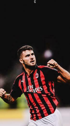 Jdesign On Ac Milan Patrick Cutrone Wallpaper