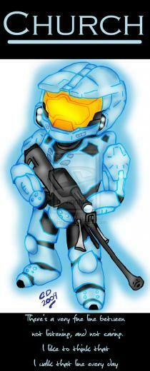 Red Vs Blue S Church By Hotaru Oz