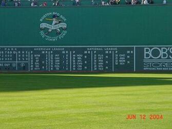 Fenway Park Red Sox The Green Monster Miscellaneous