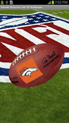 Bigger Denver Broncos Live Wallpaper For Android Screenshot