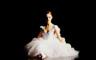 Nina Black Swan Wallpaper