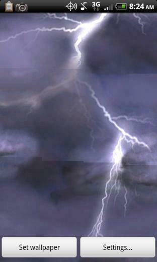 Thunderstorm Live Wallpaper And This Weeks