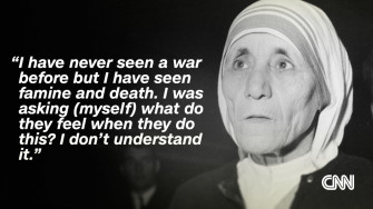 Mother Teresa S Most Inspiring Quotes Cnn