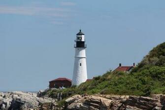 Nubble Lighthouse Maine Wallpaper Photo Art Car