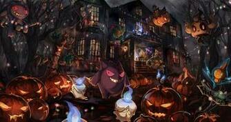 HD Wallpaper Dusknoir Banette Pok Mon Gengar Rotom Pumkaboo