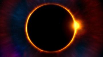 Wallpaper 4k Eclipse Twilight Moon Sun