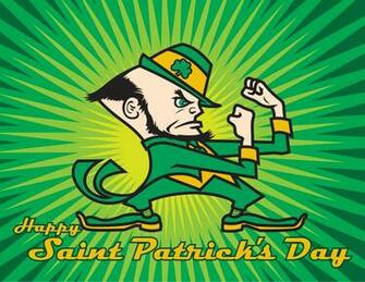 Notre Dame Fighting Irish College Football Cheerleader Patricks