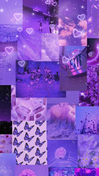 Dark Purple Aesthetic Wallpaper