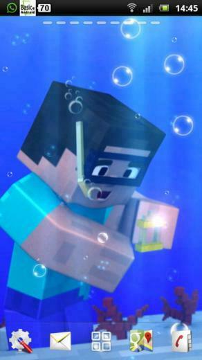 Live Wallpaper The Minecraft
