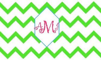 Monograms Can Be Used For Anything Such As Cards Tags Background