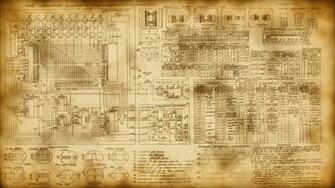 Schematic HD Wallpaper Background Image Id