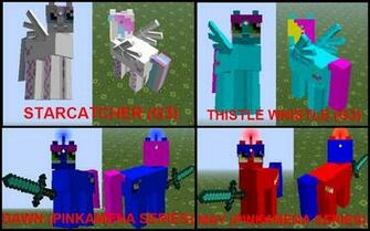 Mlp Minecraft Custom Skins By Gamecommentaries