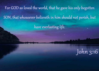 Bible Verse John Multicolored Wallpaper