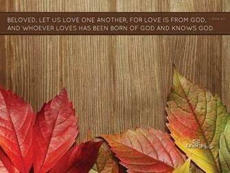 Beloved Wallpaper Christian Autumn