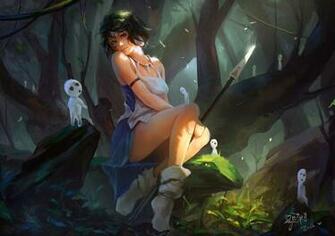 Princess Mononoke Full HD Wallpaper And Background