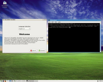 Ghostbsd System Installer And Virtual Terminal