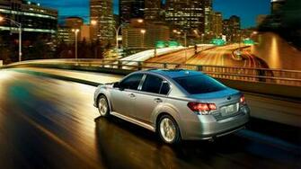 Subaru Legacy Wallpaper City Lights