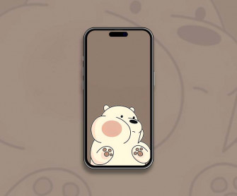 We Bare Bears Ice Bear Wallpaper