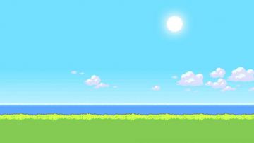 Minimalism Grass Nature Sky Simple Background Mist Wallpaper