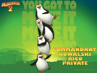 Cran Madagascar Pingouins Gratuit Fonds