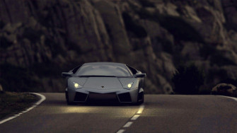 Lamborghini Dark Wallpaper HD Background Image