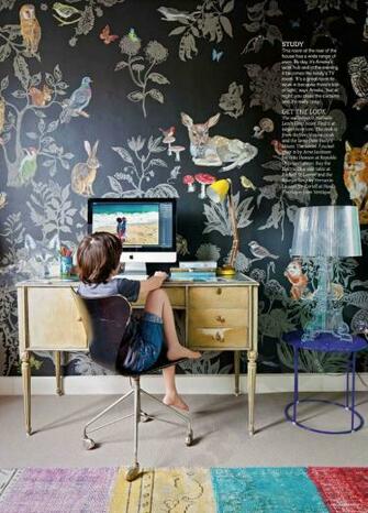 Foret Noire Wallpaper Bedroom
