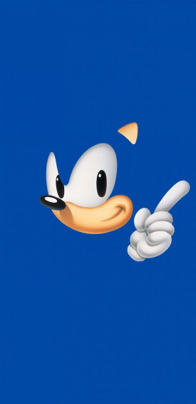 Sonic Video Game Minimal Art Wallpaper Galaxy S8