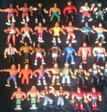 Wwf Hasbro Wrestling Figure Lot Wwe Wcw Ecw Classic Legends