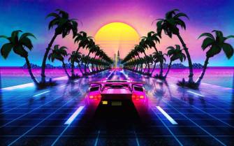 Retro Futurism Wallpaper S