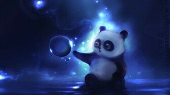 Panda Bears Wallpaper Apofiss