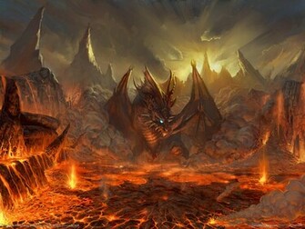 Red Dragon Lineage Ii Chaotic Chronicle Wallpaper