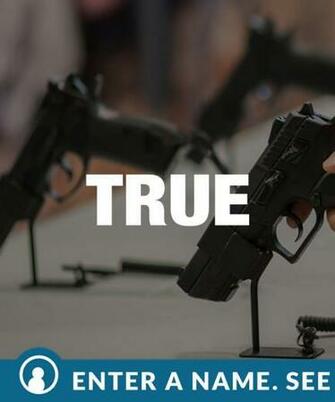 True Or False Expanded Restrictions For Gun Buyers Are A Violation Of
