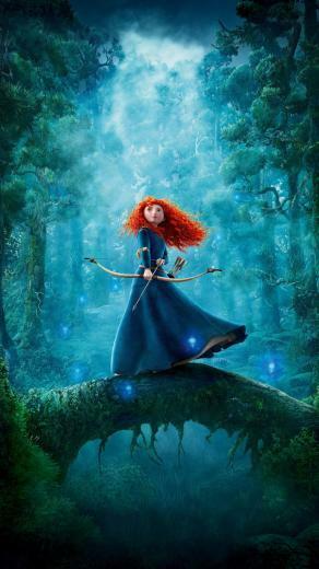 Princess Merida Brave Best iPhone 5s Wallpaper