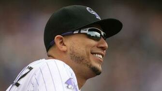 Carlos Gonzalez Rockies For The Colorado