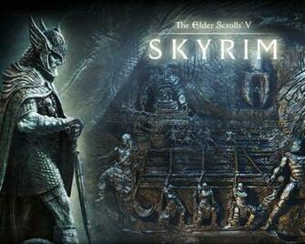 Wallpaper The Elder Scrolls Skyrim Cave Statue Warrior